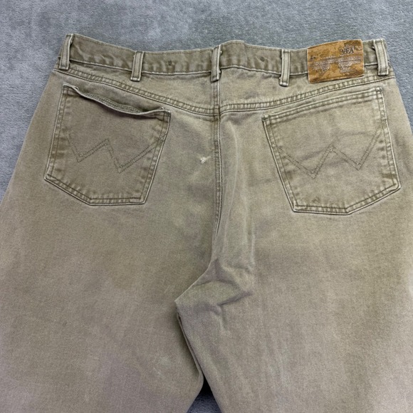 Wrangler Upland Brush Pants Mens 40x30 Reinforced Workwear 33145CL - Picture 2 of 12